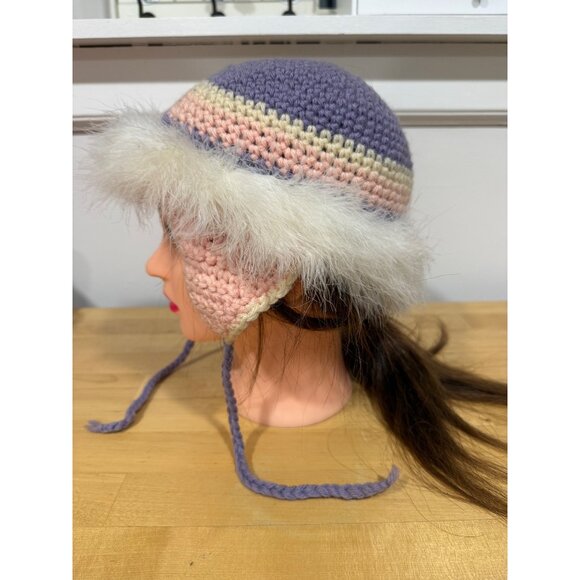 vintage knit hat - Picture 2 of 4